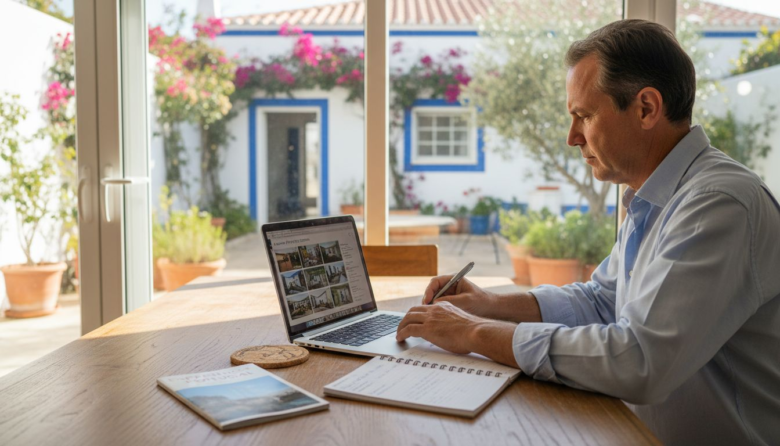 Investor searching Algarve properties in apartment